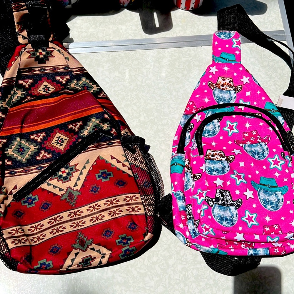 Sling backpacks